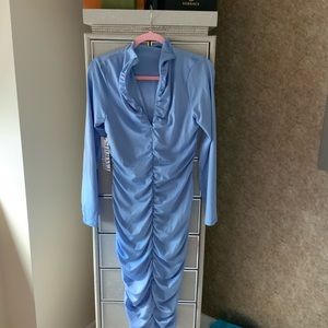 Periwinkle blue dress